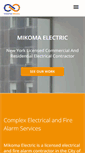 Mobile Screenshot of mikomaelectric.com